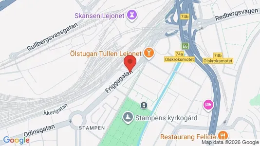 Lägenheter att hyra i Örgryte-Härlanda - kort over placeringen
