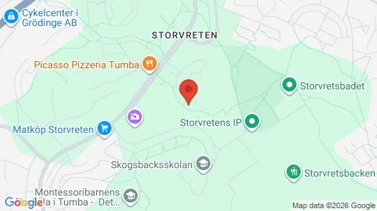 Lägenheter att hyra i Botkyrka - kort over placeringen