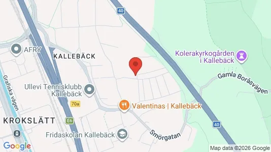 Lägenheter att hyra i Örgryte-Härlanda - kort over placeringen