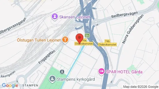 Lägenheter att hyra i Örgryte-Härlanda - kort over placeringen