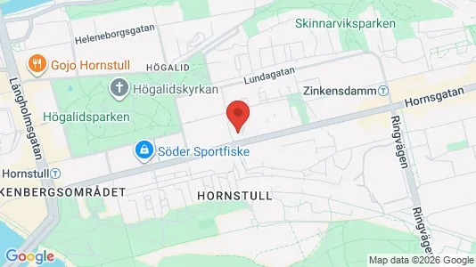 Lägenheter att hyra i Södermalm - kort over placeringen
