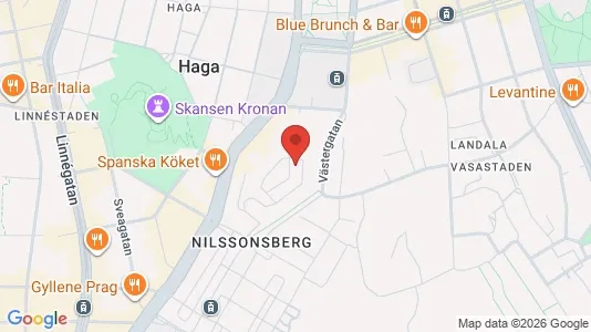 Lägenheter att hyra i Göteborg Centrum - kort over placeringen