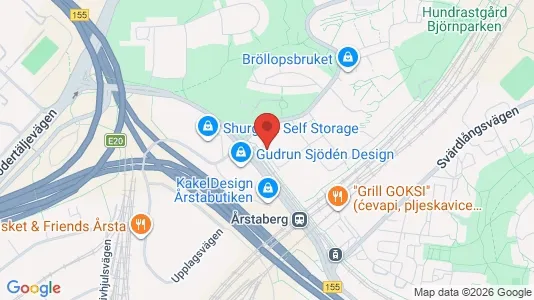 Lägenheter att hyra i Område ej specificerat - kort over placeringen