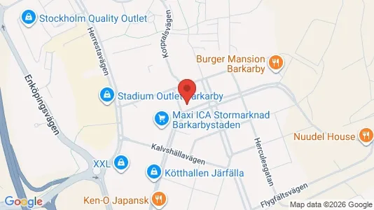 Lägenheter att hyra i Järfälla - kort over placeringen