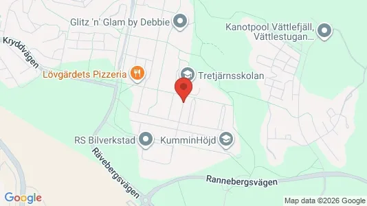 Lägenheter att hyra i Angered - kort over placeringen