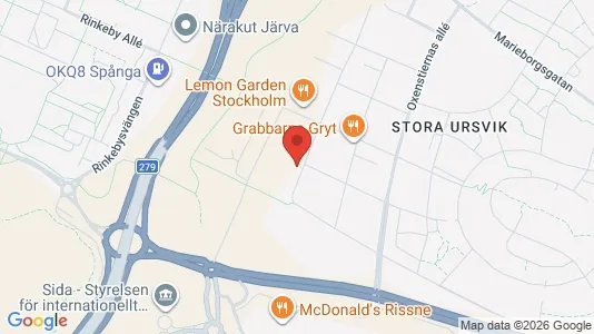 Lägenheter att hyra i Sundbyberg - kort over placeringen