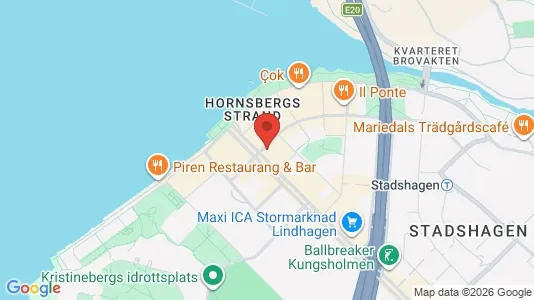 Lägenheter att hyra i Kungsholmen - kort over placeringen