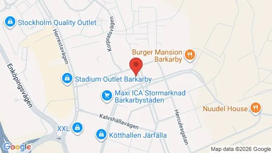 Lägenheter att hyra i Järfälla - kort over placeringen