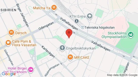 Lägenheter att hyra i Östermalm - kort over placeringen