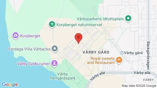 Lägenheter att hyra i Huddinge - kort over placeringen