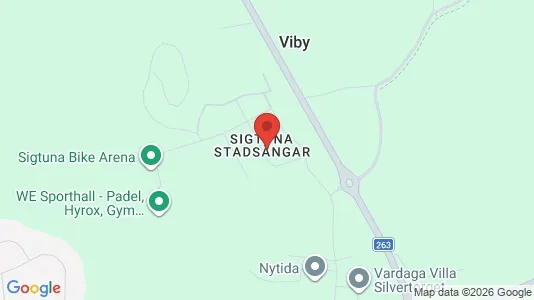 Lägenheter att hyra i Sigtuna - kort over placeringen