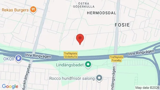 Lägenheter att hyra i Fosie - kort over placeringen