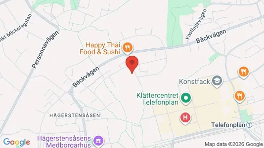 Lägenheter att hyra i Söderort - kort over placeringen