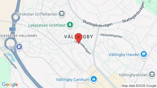 Lägenheter att hyra i Västerort - kort over placeringen