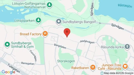 Lägenheter att hyra i Sundbyberg - kort over placeringen