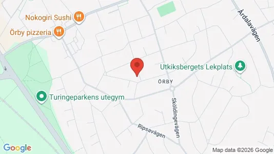 Lägenheter att hyra i Söderort - kort over placeringen