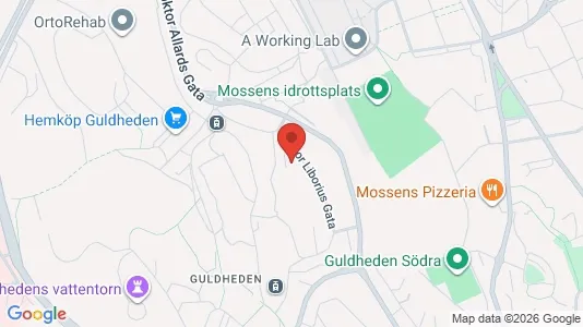 Lägenheter att hyra i Göteborg Centrum - kort over placeringen