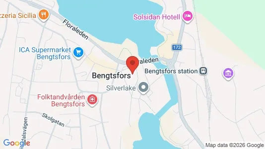 Lägenheter att hyra i Bengtsfors - kort over placeringen