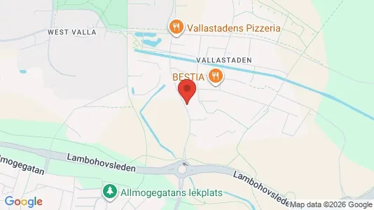 Lägenheter att hyra i Linköping - kort over placeringen