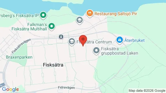 Lägenheter att hyra i Nacka - kort over placeringen