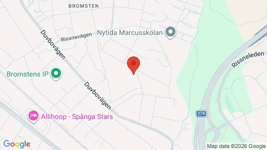 Lägenheter att hyra i Västerort - kort over placeringen