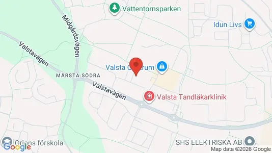 Lägenheter att hyra i Sigtuna - kort over placeringen