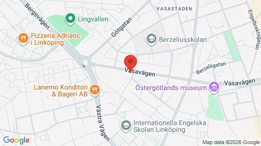 Lägenheter att hyra i Linköping - kort over placeringen