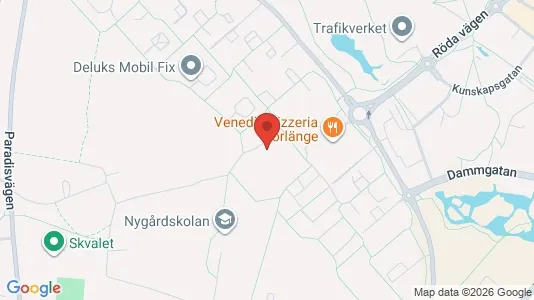 Lägenheter att hyra i Borlänge - kort over placeringen