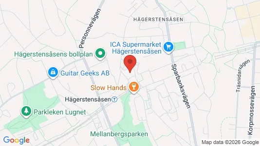Lägenheter att hyra i Söderort - kort over placeringen