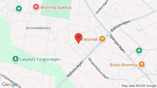 Lägenheter att hyra i Västerort - kort over placeringen