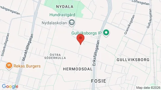 Lägenheter att hyra i Fosie - kort over placeringen