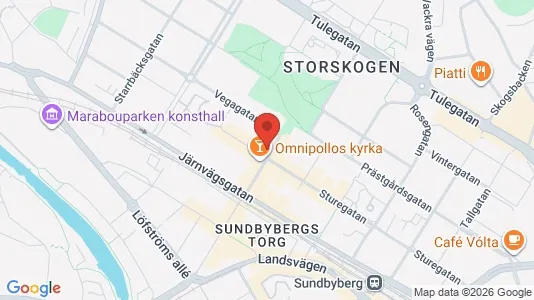 Lägenheter att hyra i Sundbyberg - kort over placeringen