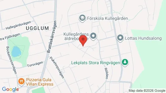 Lägenheter att hyra i Partille - kort over placeringen