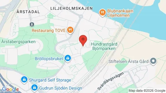 Lägenheter att hyra i Södermalm - kort over placeringen