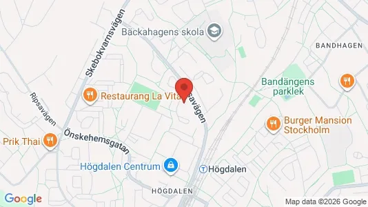 Lägenheter att hyra i Söderort - kort over placeringen
