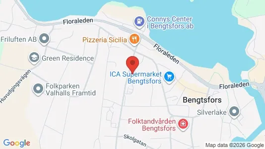 Lägenheter att hyra i Bengtsfors - kort over placeringen