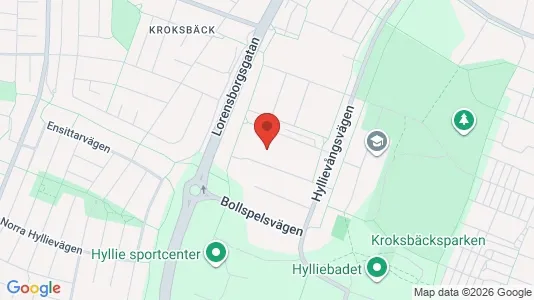 Lägenheter att hyra i Hyllie - kort over placeringen