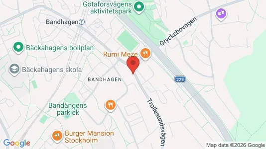 Lägenheter att hyra i Söderort - kort over placeringen