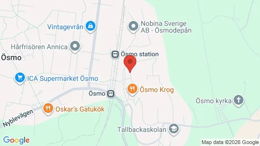 Lägenheter att hyra i Nynäshamn - kort over placeringen