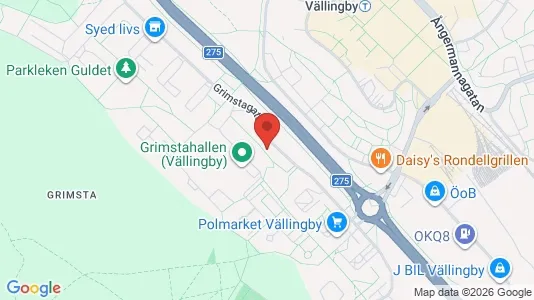 Lägenheter att hyra i Västerort - kort over placeringen