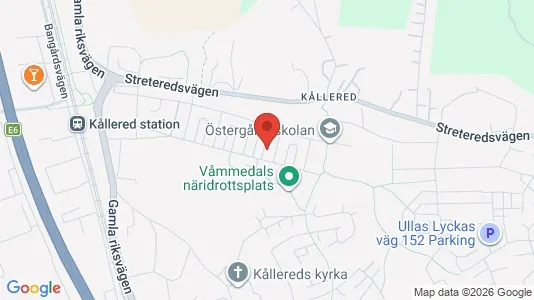 Lägenheter att hyra i Mölndal - kort over placeringen