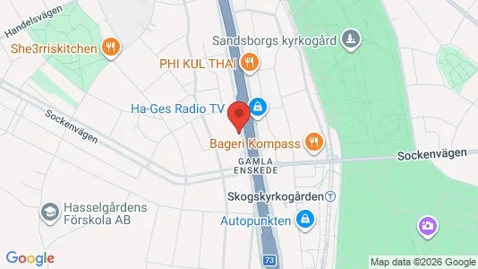 Lägenheter att hyra i Söderort - kort over placeringen