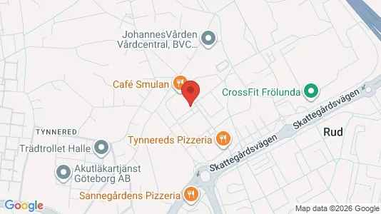 Lägenheter att hyra i Göteborg Västra - kort over placeringen