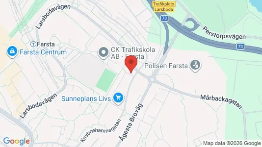Lägenheter att hyra i Söderort - kort over placeringen