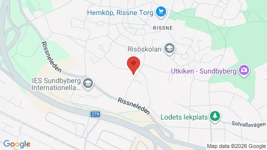 Lägenheter att hyra i Sundbyberg - kort over placeringen