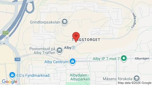 Lägenheter att hyra i Botkyrka - kort over placeringen