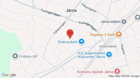 Lägenheter att hyra i Södertälje - kort over placeringen
