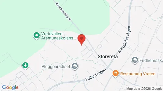 Lägenheter att hyra i Uppsala - kort over placeringen