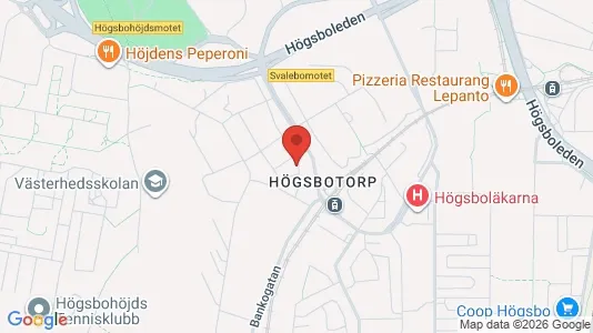 Lägenheter att hyra i Askim-Frölunda-Högsbo - kort over placeringen
