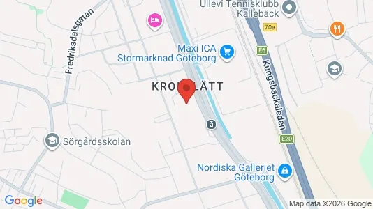 Lägenheter att hyra i Örgryte-Härlanda - kort over placeringen